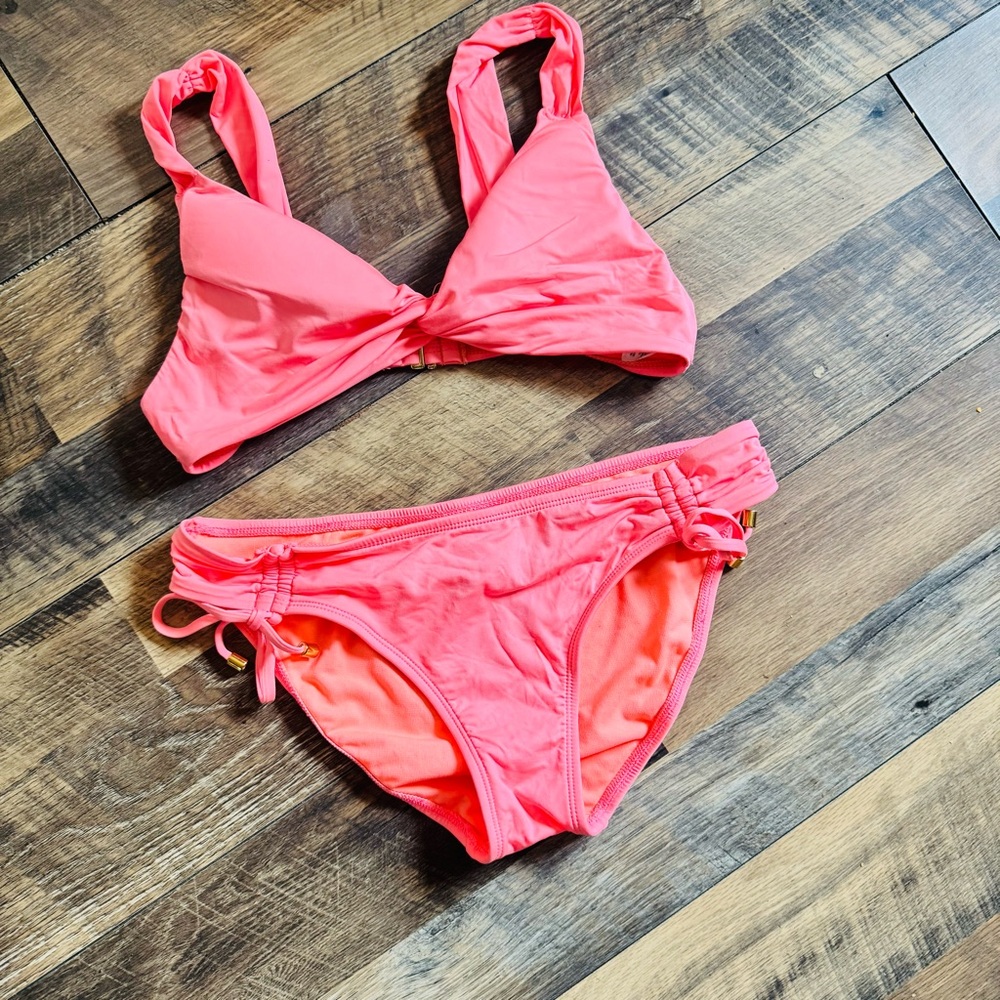 Cremieux Coral Bikini Set